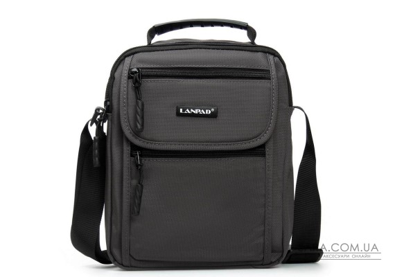 Сумка Мужская Планшет нейлон Lanpad A0937 gray