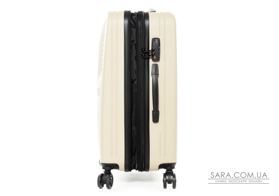 Дорожня Валіза 2/1 ABS-пластик FASHION 804 white