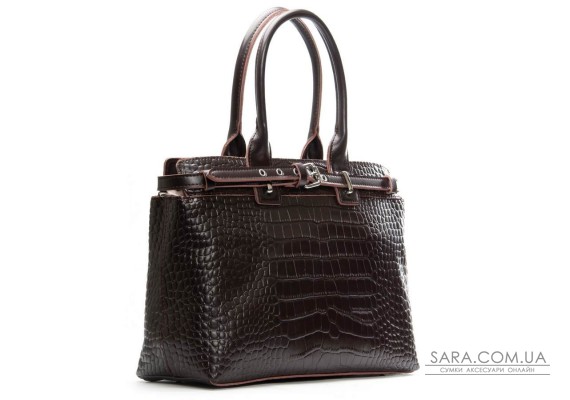 Сумка Шкіряна Жіноча Класична ALEX RAI 00108 brown