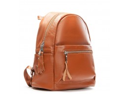 Сумка Шкіряна Жіноча Рюкзак ALEX RAI 8635-9 camel