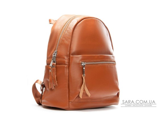 Сумка Женская Рюкзак кожа ALEX RAI 8635-9 camel