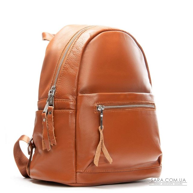 Сумка Женская Рюкзак кожа ALEX RAI 8635-9 camel Сумка Женская Рюкзак кожа ALEX RAI 8635-9 camel