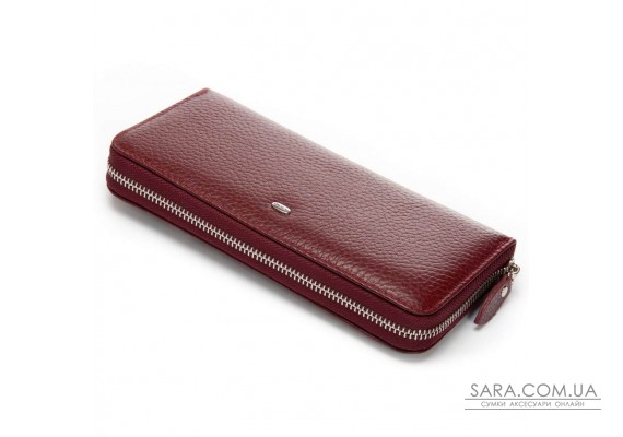 Гаманець Шкіряний Жіночий Classic DR. BOND W201 wine red