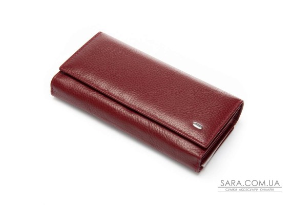 Гаманець Шкіряний Жіночий Classic DR. BOND W46 wine red