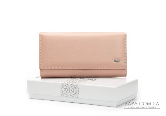 Гаманець Шкіряний Жіночий Classic DR. BOND W46 pink purple
