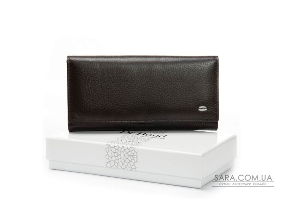 Гаманець Шкіряний Жіночий Classic DR. BOND W46 coffee