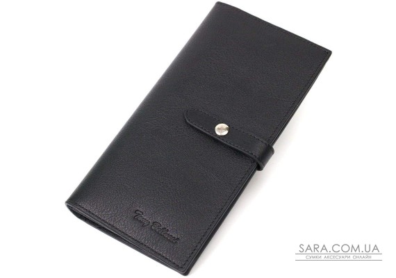 Женский тонкий кошелек из натуральной кожи Tony Bellucci 22036 Черный