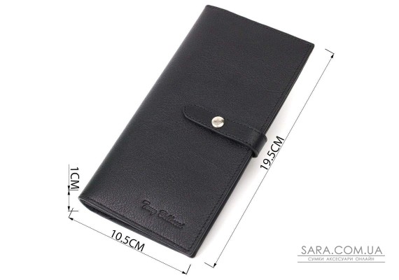 Женский тонкий кошелек из натуральной кожи Tony Bellucci 22036 Черный