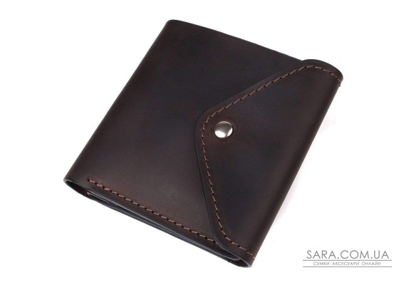 Кошелек для мужчин из матовой натуральной кожи GRANDE PELLE 16810 Коричневый