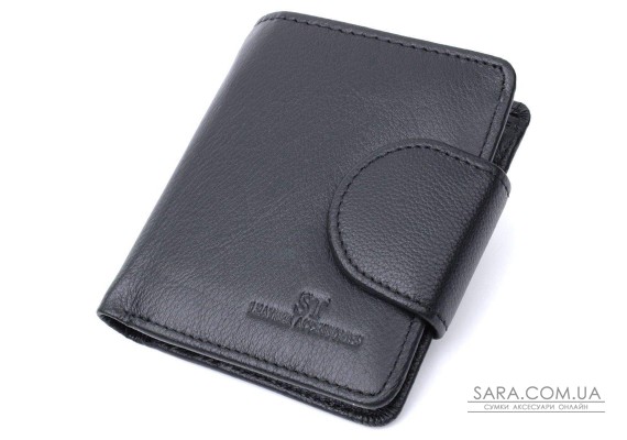 Вертикальный кошелек для женщин из натуральной кожи ST Leather 22701 Черный