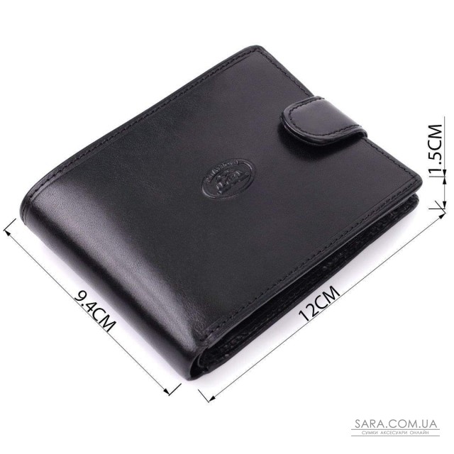 Бумажник мужской из гладкой натуральной кожи Tony Perotti 20853_1 (396A-Q nero) Черный Бумажник мужской из гладкой натуральной кожи Tony Perotti 20853_1 (396A-Q nero) Черный