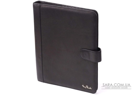 Деловой органайзер из зернистой натуральной кожи Tony Perotti 20840_1 (2283 nero) Черный