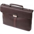 Стильна чоловіча сумка для ноутбука з натуральної шкіри Tony Perotti 20903_1 (9514 moro) Коричневий