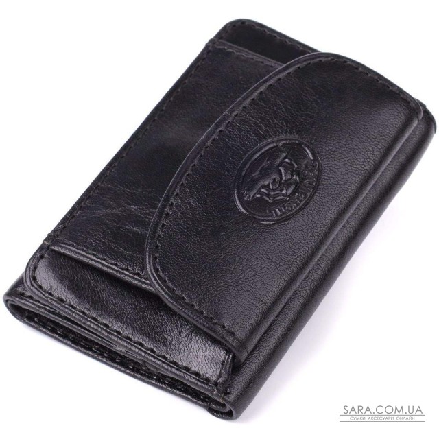 Компактный женский кошелек из глянцевой натуральной кожи Tony Perotti 20886_1 (1263 nero) Черный Компактный женский кошелек из глянцевой натуральной кожи Tony Perotti 20886_1 (1263 nero) Черный