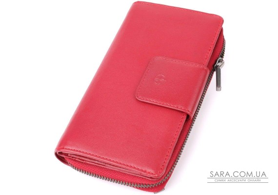 Женский вертикальный кошелек из натуральной кожи Tony Perotti 20879_1 (5084 rosso) Красный