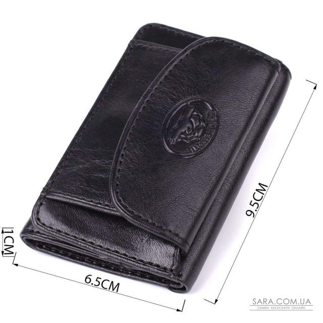 Компактный женский кошелек из глянцевой натуральной кожи Tony Perotti 20886_1 (1263 nero) Черный Компактный женский кошелек из глянцевой натуральной кожи Tony Perotti 20886_1 (1263 nero) Черный