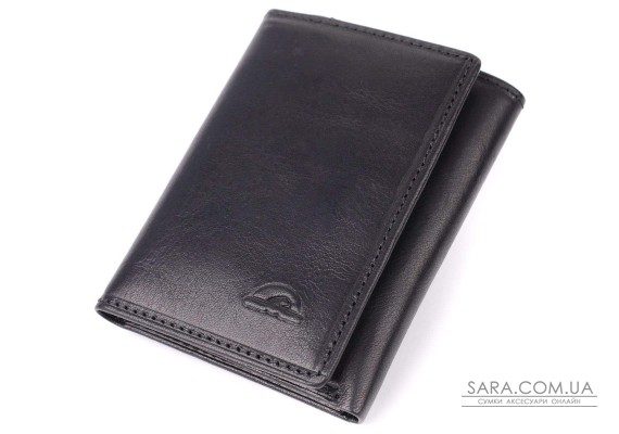 Небольшой бумажник для мужчин из глянцевой натуральной кожи Tony Perotti 20901_1 (3810 nero) Черный