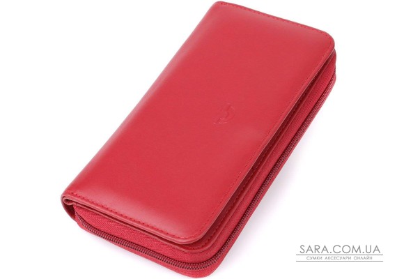 Вместительный женский кошелек из натуральной кожи Tony Perotti 20902_1 (1192 rosso) Красный