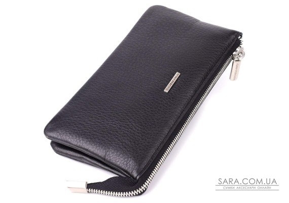 Оригинальный женский кошелек из натуральной кожи Tony Perotti 20903_1 (2651 nero) Черный