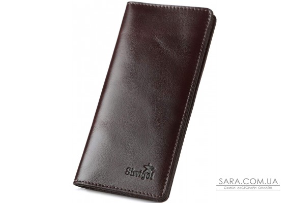 Добротный кожаный кошелек из натуральной кожи 16153