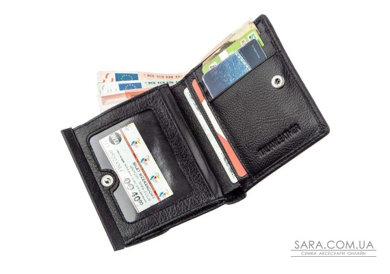 Женский бумажник с монетницей ST Leather 18919 Черный