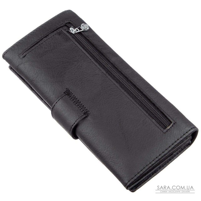 Женский кошелек с монетницей на молнии Boston 18849 Черный Женский кошелек с монетницей на молнии Boston 18849 Черный