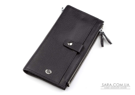 Кошелек ST Leather 18383 (ST420) надежный Черный