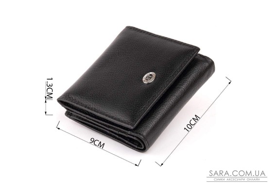 Компактный кошелек женский ST Leather 19256 Черный