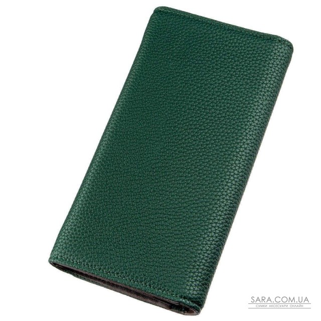 Кошелек женский из зернистой экокожи KIVI 19057 Зеленый Кошелек женский из зернистой экокожи KIVI 19057 Зеленый