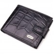Кошелек мужской из натуральной фактурной кожи CANPELLINI 21511 Черный