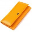 Яскравий жіночий гаманець з натуральної шкіри CANPELLINI 21832 Жовтий