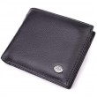 Стильный мужской кошелек из натуральной кожи ST Leather 22457 Черный