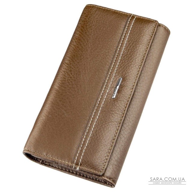 Кошелек горизонтальный женский кожаный BALIYA 18979 Коричневый Кошелек горизонтальный женский кожаный BALIYA 18979 Коричневый