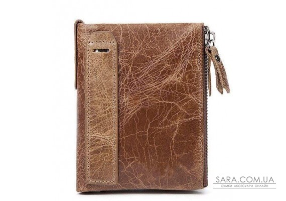 Кошелек мужской Vintage 14684 Cветло-коричневый