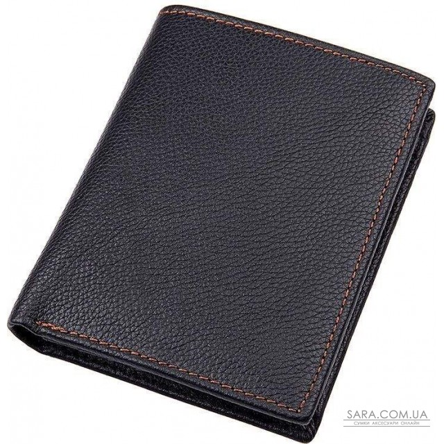 Кошелек Vintage 14598 кожаный Черный Кошелек Vintage 14598 кожаный Черный