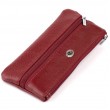 Ключница-кошелек с кармашком женская ST Leather 19352 Бордовая