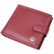 Практичний жіночий гаманець з натуральної шкіри ST Leather 22554 Бордовий