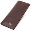 Классический мужской вертикальный бумажник из натуральной кожи CANPELLINI 21902 Коричневый