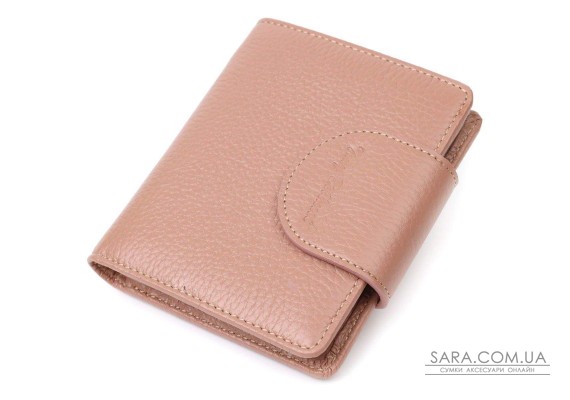 Красивый женский кошелек нежного цвета из натуральной кожи Tony Bellucci 22020 Бежевый