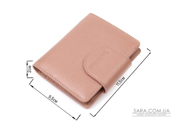 Красивый женский кошелек нежного цвета из натуральной кожи Tony Bellucci 22020 Бежевый