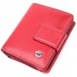 Женский вертикальный компактный кошелек из натуральной кожи ST Leather 19437 Красный