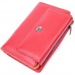 Яркий кошелек для женщин из натуральной кожи ST Leather 22503 Красный
