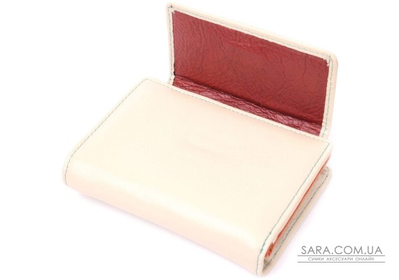 Вместительный кошелек для женщин из натуральной кожи ST Leather 22500 Белый