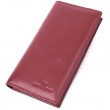 Женский вместительный вертикальный кошелек на магнитах из натуральной кожи ST Leather 22541 Бордовый