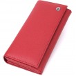 Женский вместительный кошелек из натуральной кожи ST Leather 23096 Красный