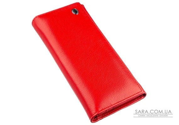 Женский вместительный кошелек ST Leather 18875 Красный