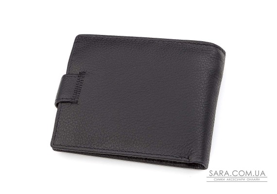 Мужской кошелек ST Leather 18328 (ST137) итальянская кожа Черный