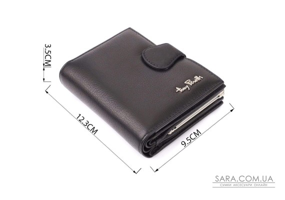 Женский вертикальный кошелек из натуральной кожи Tony Perotti 20842_1 (2656 nero) Черный