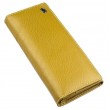 Класичний гаманець для жінок на магніті ST Leather 18871 Гірчичний