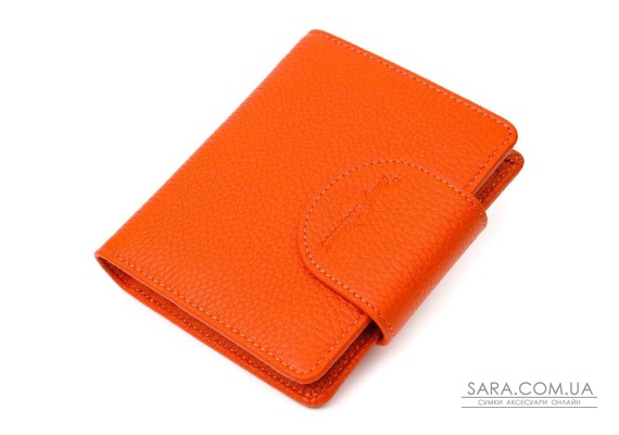 Неповторимый женский кошелек из натуральной кожи Tony Bellucci 22064 Оранжевый